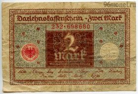 Германия 2 марки 1920