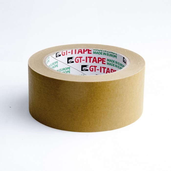 Isistem 40м. х 48мм. Малярная бумажная лента GT Itape brown 80C