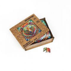 Деревянный пазл Медведь от Yoshatoys