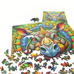 пазл Носорог от Yoshatoys