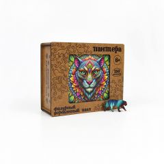 Деревянный пазл Пантера от Yoshatoys