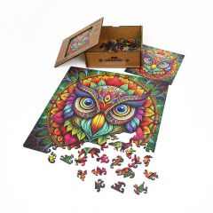 Деревянный пазл Сова от Yoshatoys