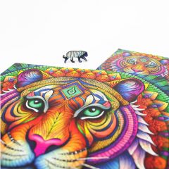 Деревянный пазл тигр от Yoshatoys