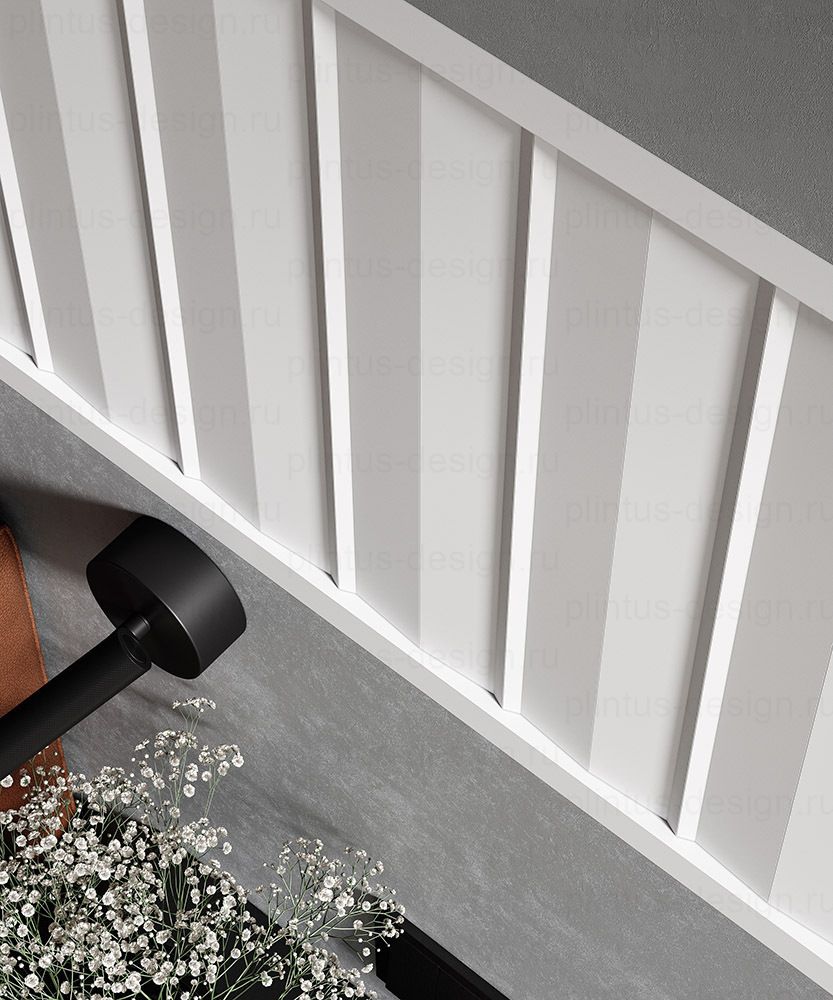 PX045 Cosca плинтус экополимер, 63х16, 2000 мм