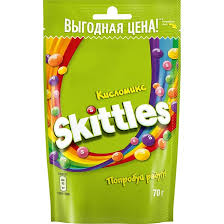 Скитлс кисло микс 70 грамм