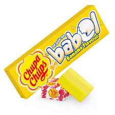 Жвачки babol чупа чупс с бананом