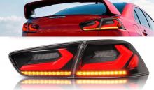 Фонари задние LED, БМВ стиль, на Лансер 10