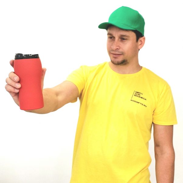 Термокружка VELVET красная