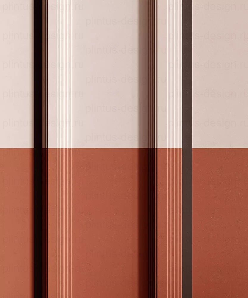 MX051 Молдинг экополимер, 58х22, 2000 мм