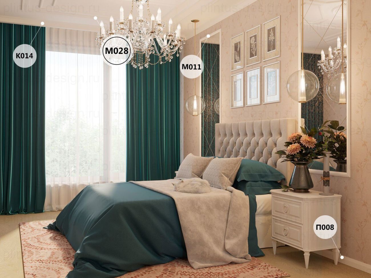 MX028 Молдинг экополимер, 85х12, 2000 мм