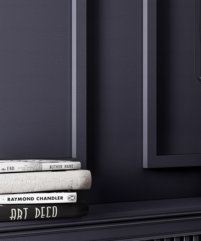 MX045 Молдинг экополимер, 91х27, 2000 мм