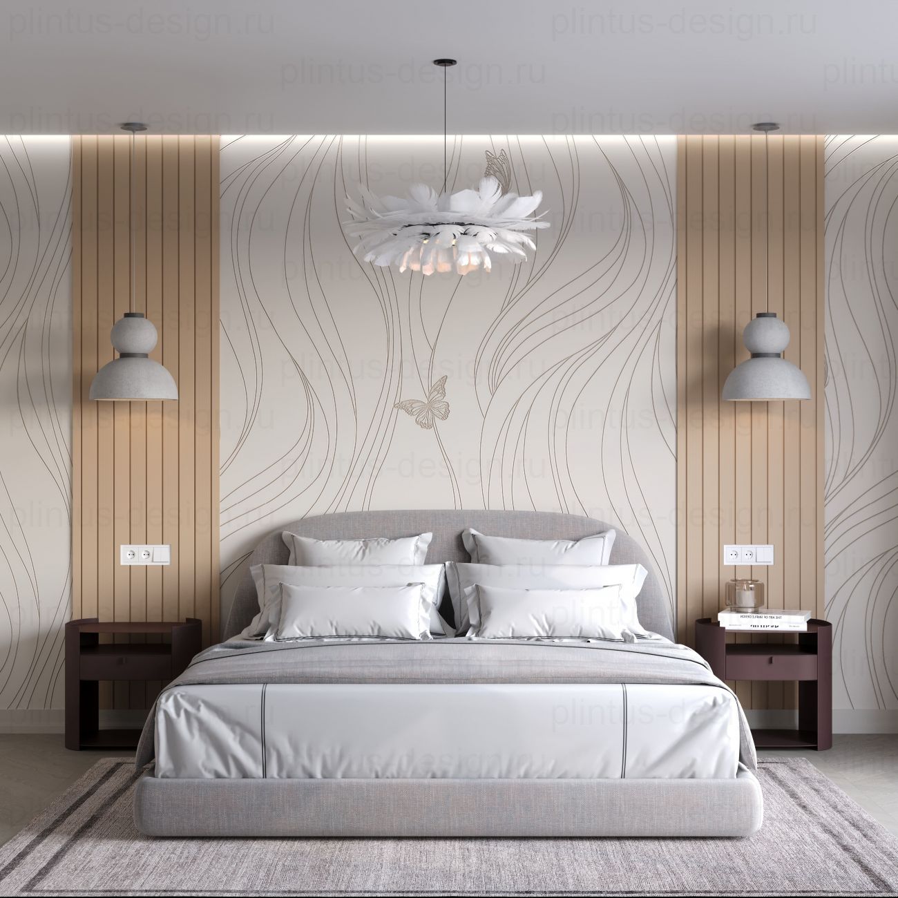 MF001 Молдинг финишный экополимер, 46х12, 2800 мм