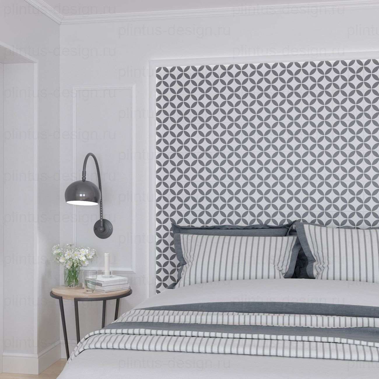 KX008 Карниз экополимер, 49х49, 2000 мм