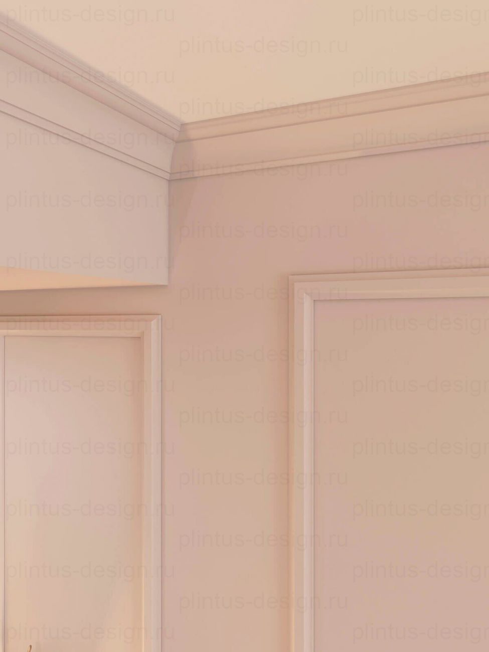 KX005 Карниз экополимер, 69х71, 2000 мм