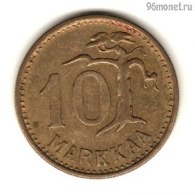 Финляндия 10 марок 1958 H