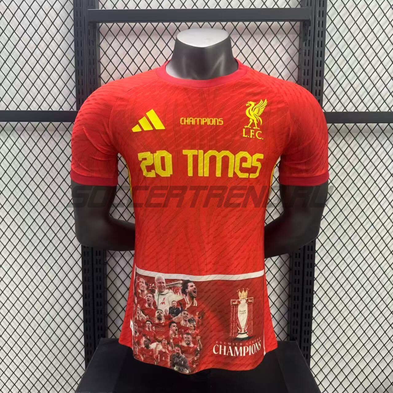 Футболка Liverpool(champions edition/игровая версия) 2025