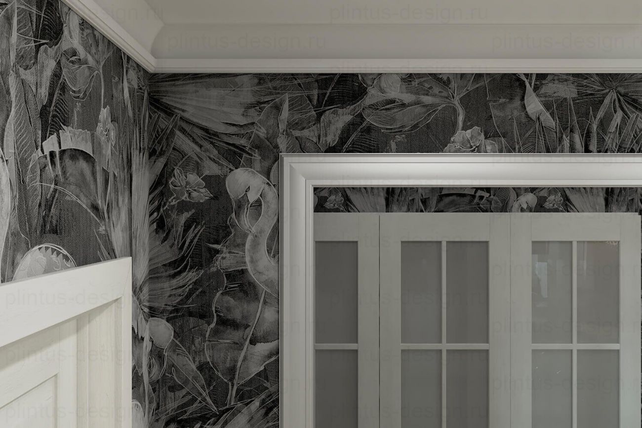 KX007 Карниз экополимер, 70х42, 2000 мм