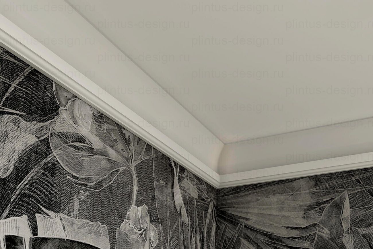 KX007 Карниз экополимер, 70х42, 2000 мм