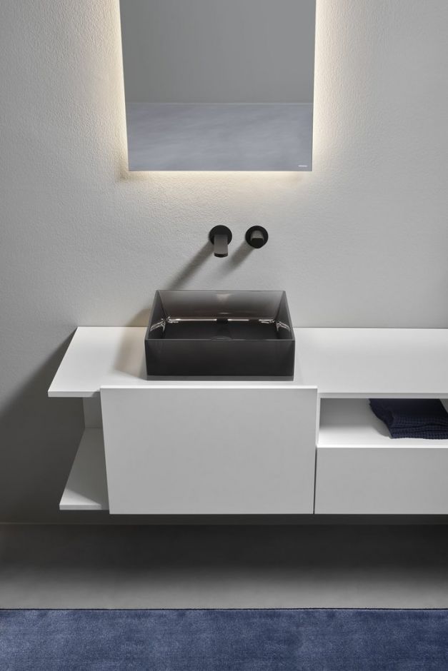 Накладная раковина Antonio Lupi Lavabi NBTR40C 40х40 см ФОТО