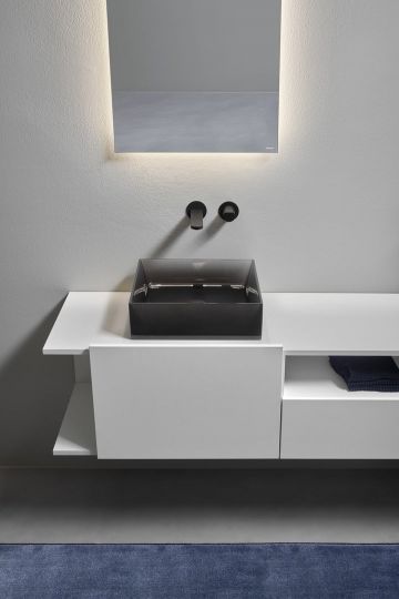 Накладная раковина Antonio Lupi Lavabi NBTR40C 40х40 см схема 2