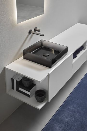 Накладная раковина Antonio Lupi Lavabi NBTR40C 40х40 см схема 3