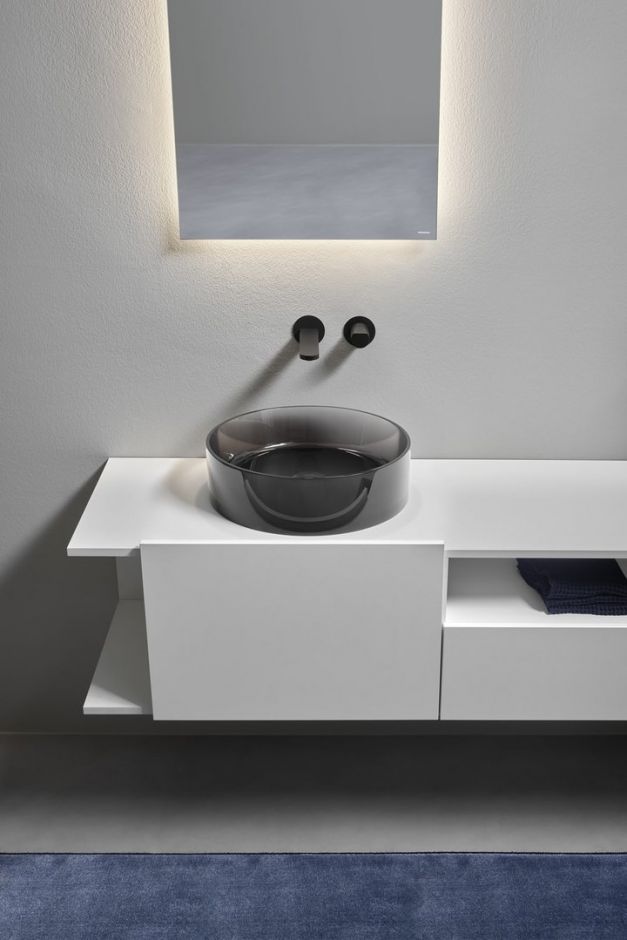 Накладная раковина Antonio Lupi Lavabi BRTR42C 42х42 см ФОТО