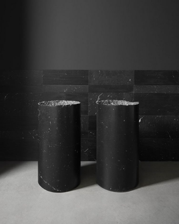 Каменная раковина Antonio Lupi Lavabi NEOLITICO диаметр 45см ФОТО