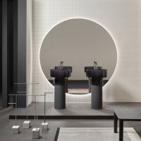 Пьедестал Antonio Lupi Lavabi BORGHI20 из материала Flumood или Colormood схема 3