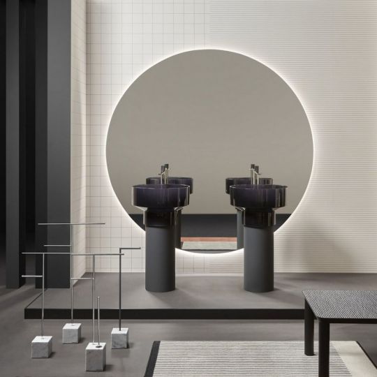 Пьедестал Antonio Lupi Lavabi BORGHI20 из материала Flumood или Colormood схема 3