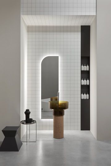 Пьедестал Antonio Lupi Lavabi BORGHI30 в отделке пробка схема 5