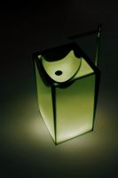 Напольная раковина Antonio Lupi Lavabi ASTRO 50х45 см с подсветкой и без схема 6