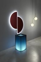 Напольная раковина Antonio Lupi Lavabi AURA 45х45 см с подсветкой и без схема 5