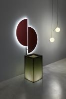 Напольная раковина Antonio Lupi Lavabi AURA 45х45 см с подсветкой и без схема 6