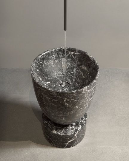 Напольная раковина Antonio Lupi Lavabi ARCADIA 55х55 см схема 2