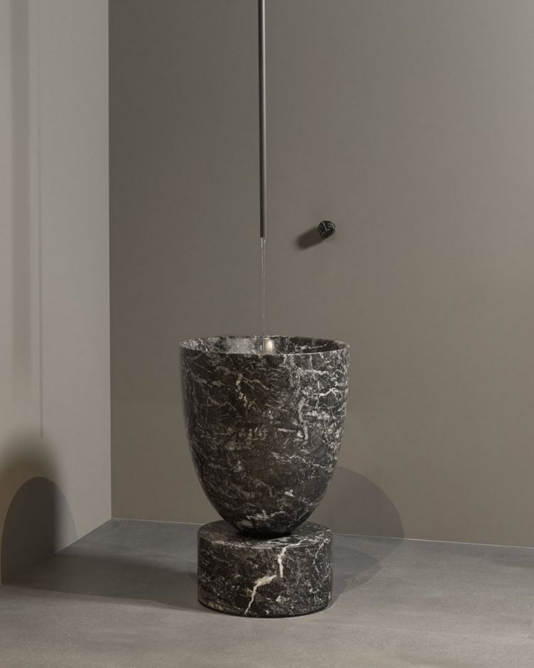 Напольная раковина Antonio Lupi Lavabi ARCADIA 55х55 см ФОТО