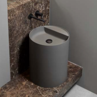 Раковина накладная Antonio Lupi Lavabi SIMPLO45 45х45 см схема 1