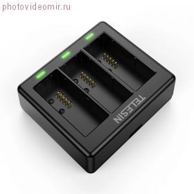 Зарядное устройство на 3 акб TELESIN для GoPRO 13 (S0-BCG-12-TGP-1)