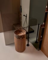 Напольная раковина из мрамора Antonio Lupi Lavabi RIGATINO2 диаметр 45см схема 9