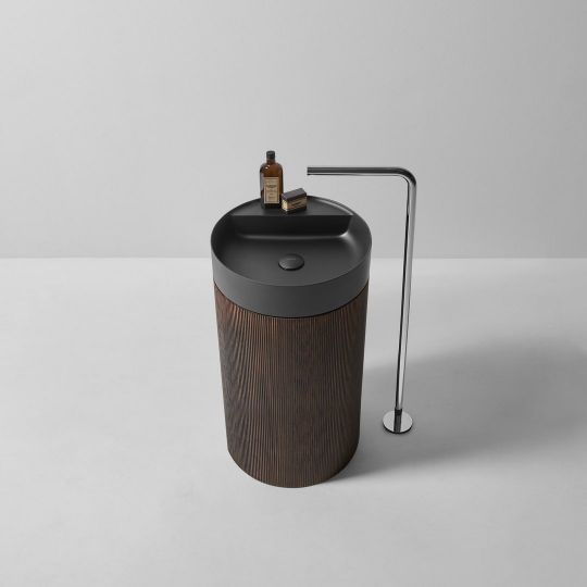 Раковина напольная Antonio Lupi Lavabi RIGATINO1 диаметр 45см схема 5