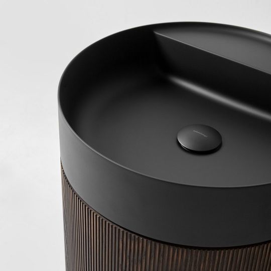 Раковина напольная Antonio Lupi Lavabi RIGATINO1 диаметр 45см схема 9