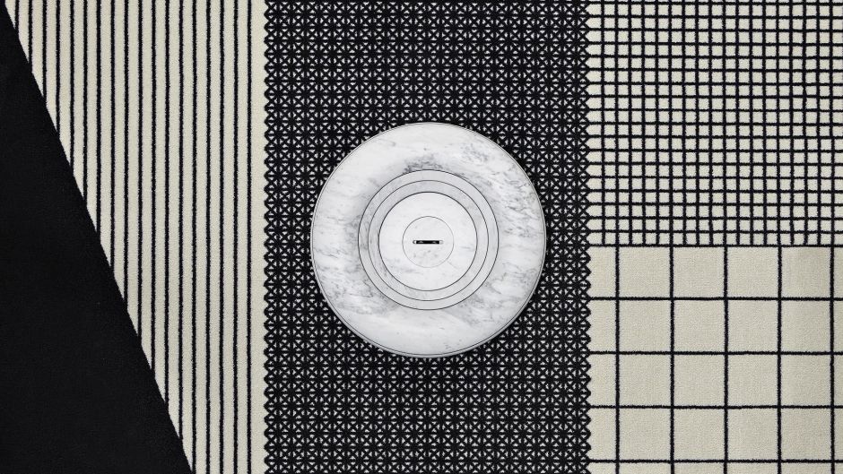 Раковина круглая накладная из камня Antonio Lupi Lavabi RIGATI45 диаметр 45 см ФОТО