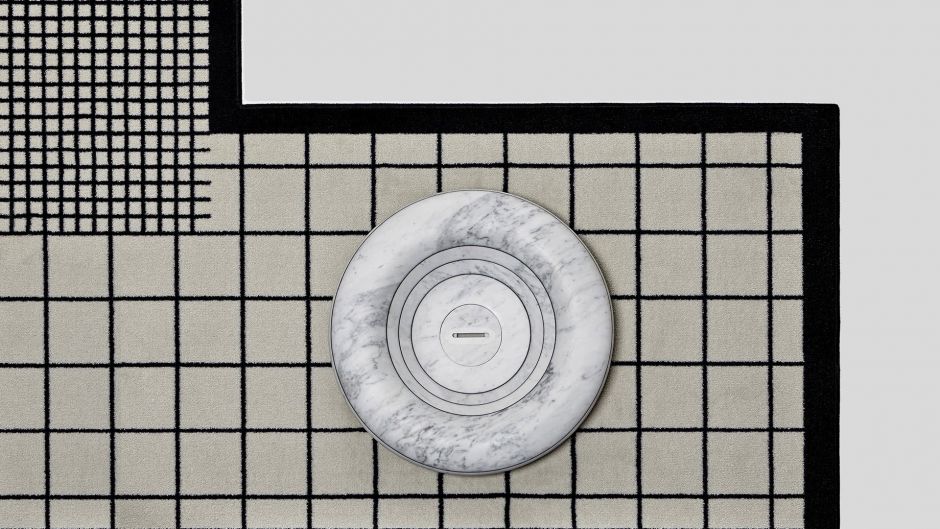 Раковина круглая накладная из камня Antonio Lupi Lavabi RIGATI45 диаметр 45 см ФОТО