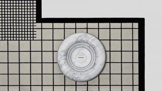 Раковина круглая накладная из камня Antonio Lupi Lavabi RIGATI45 диаметр 45 см схема 4