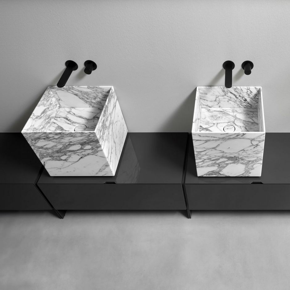 Накладная раковина из камня Antonio Lupi Lavabi NABT40 в разных размерах ФОТО