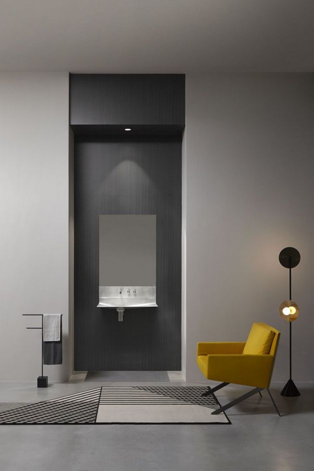 Раковина подвесная из нержавеющей стали Antonio Lupi Lavabi Lavandino 72x44,5 ФОТО