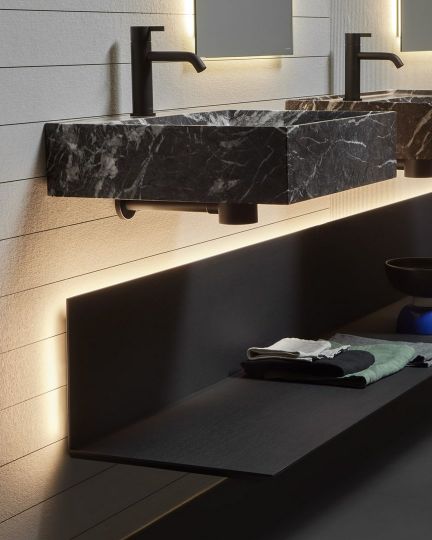 Раковина подвесная Antonio Lupi Lavabi GESTO154 / GESTO172 54/72х47 схема 6