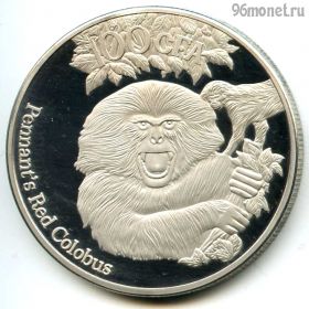 Гвинея Экваториальная остров Биоко 100 франков 2014