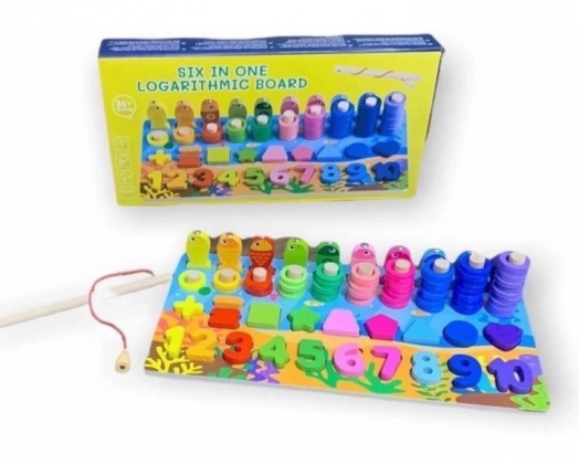 Развивающий набор Пирамида 6в1 47945