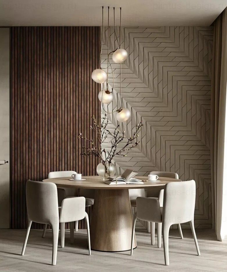 Акустическая панель, черный войлок, рейки МДФ, дуб барон темный, 600х19, 1200 мм