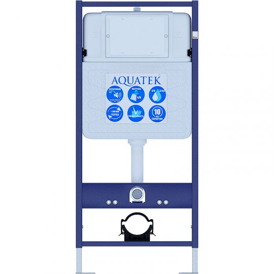 Инсталляция Aquatek Standart 50 INS-0000012 для унитаза без клавиши смыва ФОТО